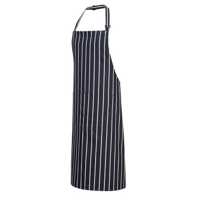 S855 Butchers Apron with Pocket Navy  R