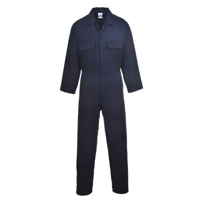 S998 Euro Work Cotton Coverall Navy Tall M Tall
