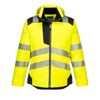 T400 PW3 Hi-Vis Winter Jacket  Yellow/Black XS Regular
