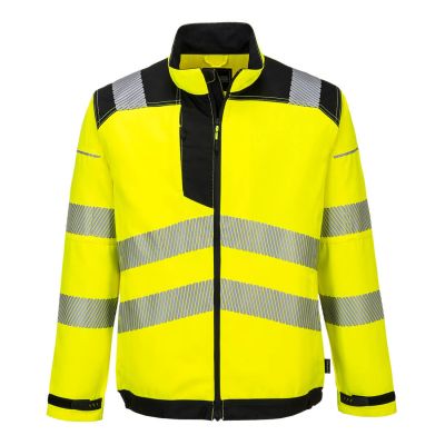 T500 PW3 Hi-Vis Work Jacket Yellow/Black M Regular