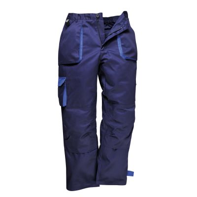 TX16 Portwest Texo Contrast Trousers - Lined Navy XL Regular