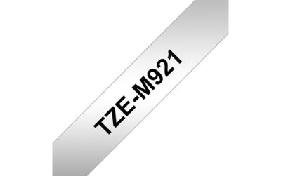 Brother TZe-M921 label-making tape Black on metallic