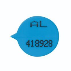 GOSECURE NUMBERED ROUND SEAL BLUE