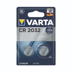 VARTA CR2032 COIN CELL BATTERY PK2