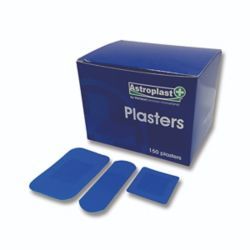 WALLACE BLU DETECTABLE PLASTERS AST