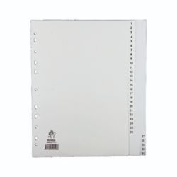 NP INDEX 1-31 POLYPROP WHITE